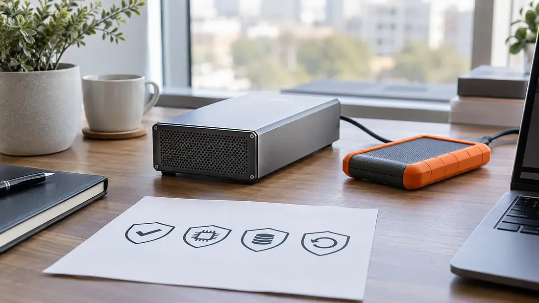 Storage devices and four separate data protection symbols